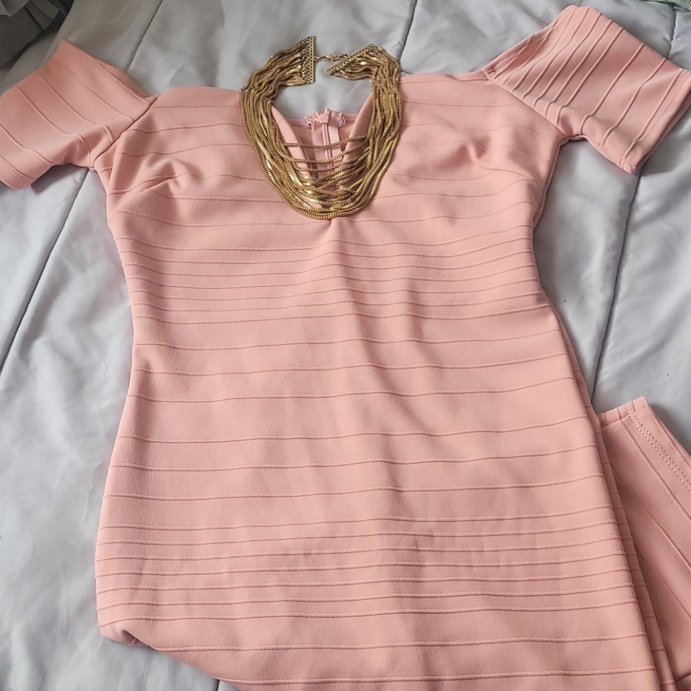 Midi length dress